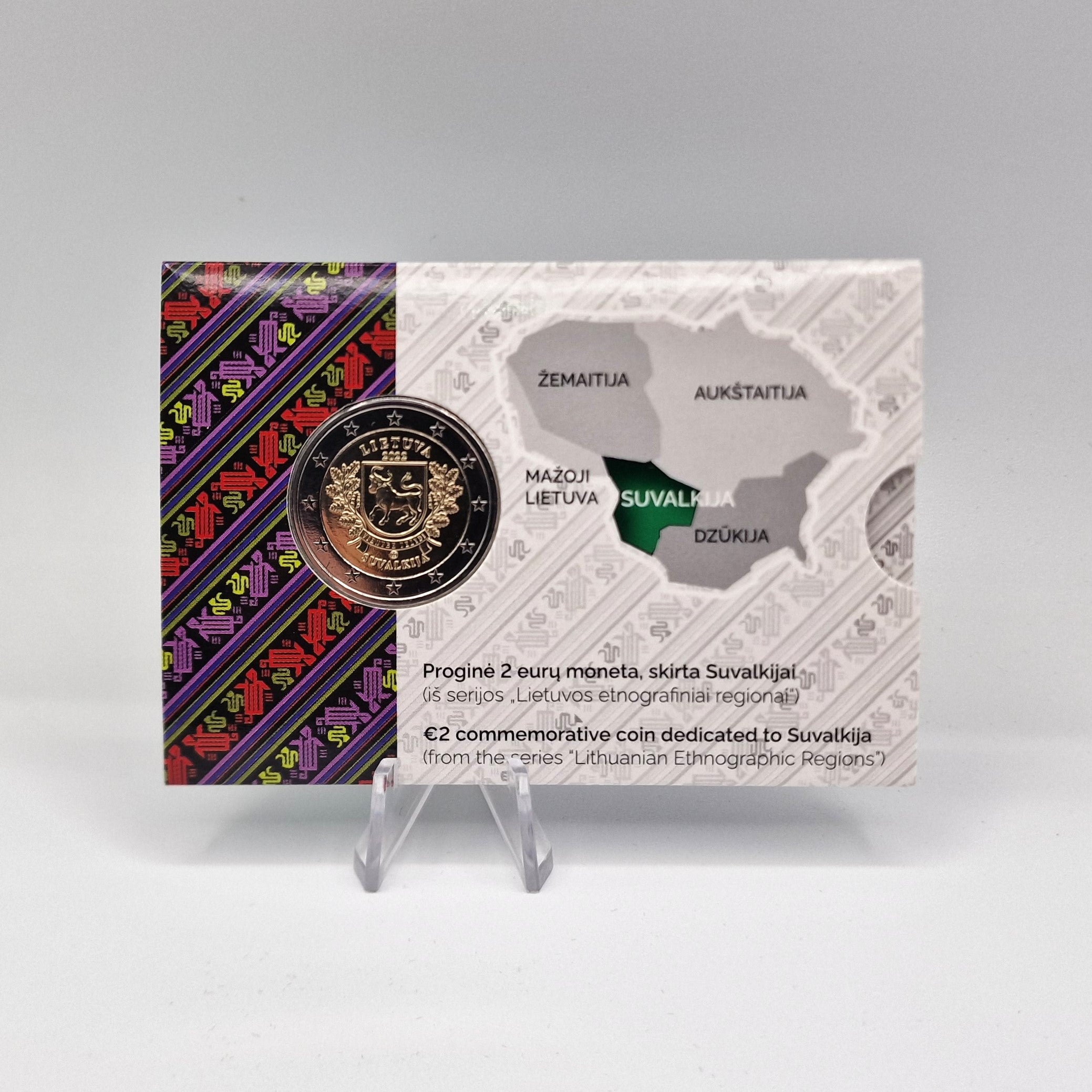 2022 Suvalkija €2 - Lithuania Coincard